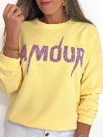 Sweat Léandre (jaune)