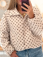 Veste Vita (écrue/chocolat)