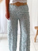 Pantalon Alix (vert amande)