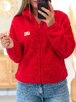 Veste polaire Aria (rouge)