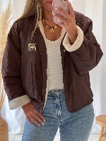 Veste réversible Alex  (chocolat)