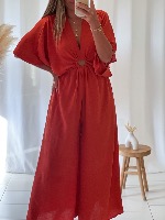 Combi pantalon Léa (rouille)