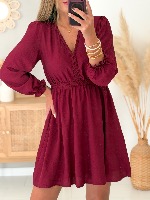 Robe Justine (bordeaux)