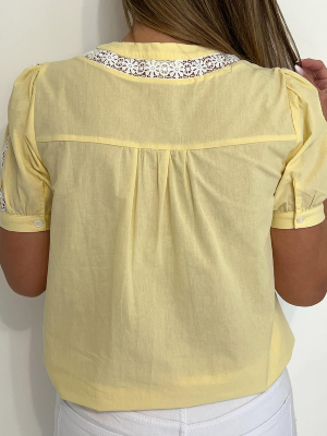Blouse Ophélia (Jaune)