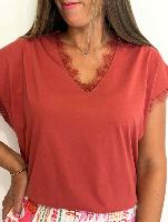 Tee shirt Julien (terracotta)