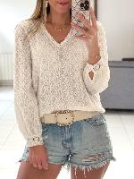 Blouse Agathe (écrue)