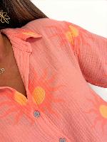 Chemise Ingrid (corail)