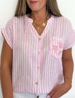Chemise Playa (rose bébé)