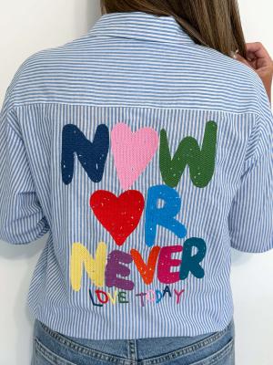 Chemise Calie (bleue)