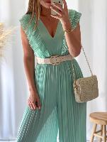 Combi pantalon Giulia (vert d'eau)