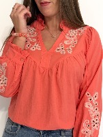 Blouse Indila (corail)