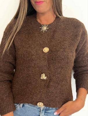 Gilet Tia (Chocolat)