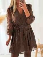 Robe Vincenza chocolat