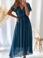 Robe Amelia (bleu canard)