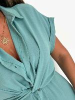 Robe Daniela (céladon)