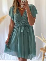 Robe Esmeralda (vert céladon)
