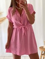 Robe Romane (rose bébé)