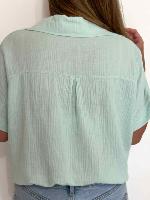 Chemise Anissa (vert d'eau)
