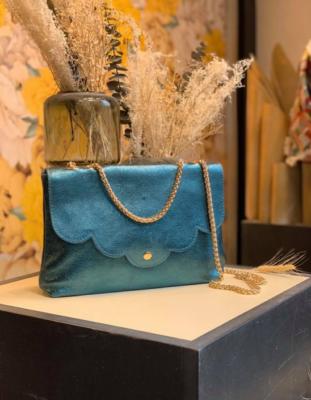 Sac Prisca (bleu canard)