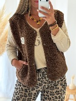 Gilet Orlando (chocolat)