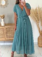 Robe Amelia (céladon)