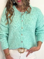 Gilet Luc (vert menthe)