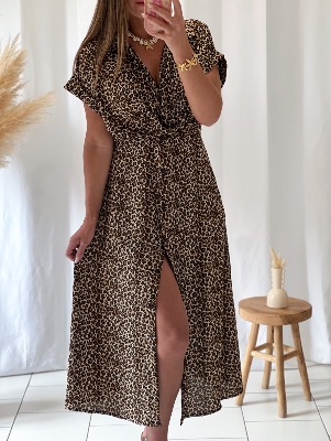 Robe Daniela (léopard) 