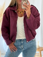 Veste Julia (burgendy)