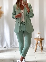 Veste blazer Nolan  (vert d'eau)