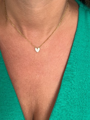 Collier Aria (blanc)