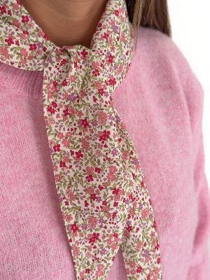 Foulard liberty (rose)