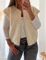 Gilet Alba (écru)