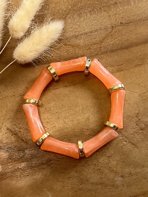 Bracelet Jade (orange)