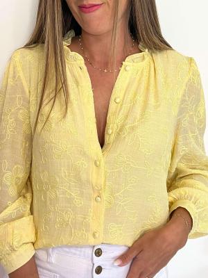 Blouse Fabiola (jaune)