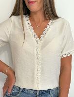 Blouse Léana (écru)