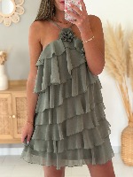 Robe Bella (kaki)