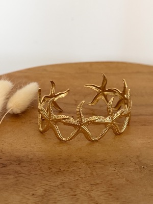 Bracelet jonc Étoiles 