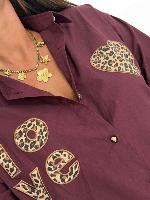 Chemise Lyana (burgendy)