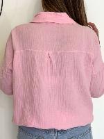 Chemise Olga (rose bébé)