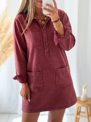 Robe Nessy (bordeaux)