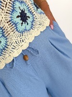 Pantalon Mathys (bleu)