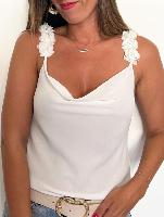 Débardeur Mélodie (blanc)