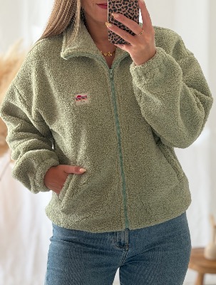 Veste polaire Aria (vert amande)