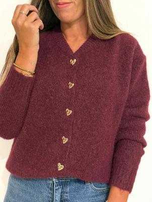 Gilet Noan (bordeaux)