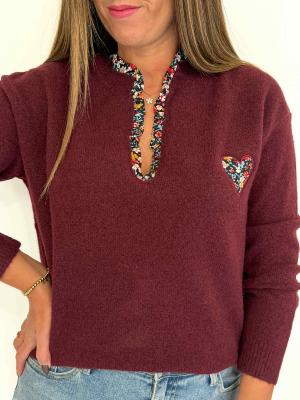 Pull Gaston (bordeaux)