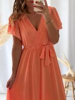Robe Amelia (abricot)