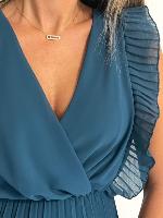 Robe Angèle (Bleu canard)