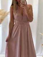 Robe Annabelle (rose poudré)