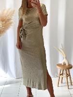 Robe Camilya (dorée)