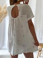 Robe combi Celeste (doré)